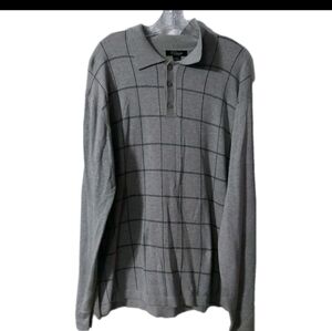 T. Edwards Mens Sweater Size XL Grey Nwt